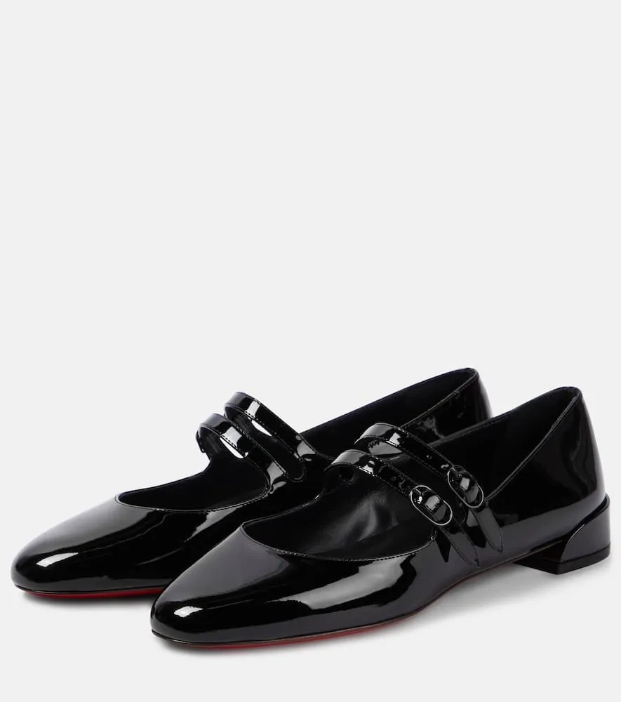 Christian Louboutin Sweet Jane patent leather Mary Jane shoes