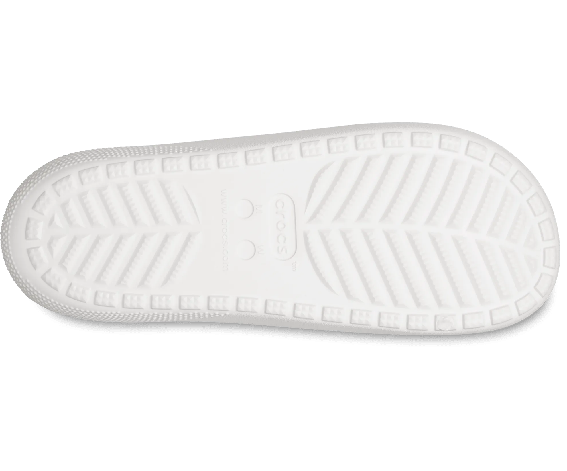 Crocs Unisex Classic 2.0 Slide - White
