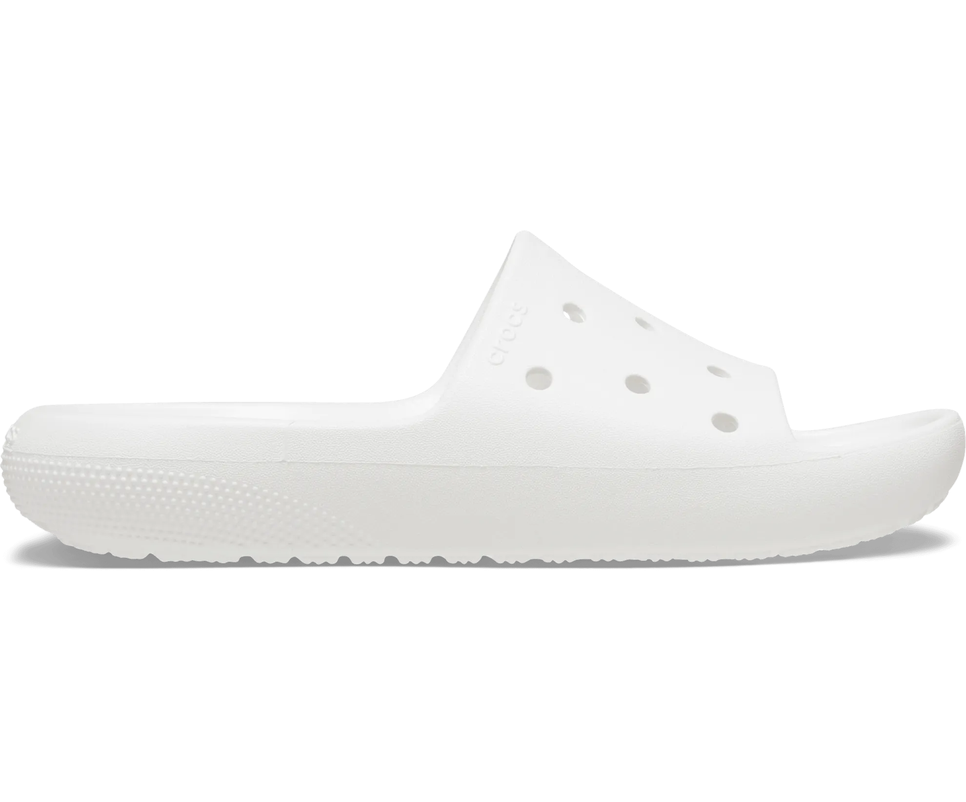 Crocs Unisex Classic 2.0 Slide - White