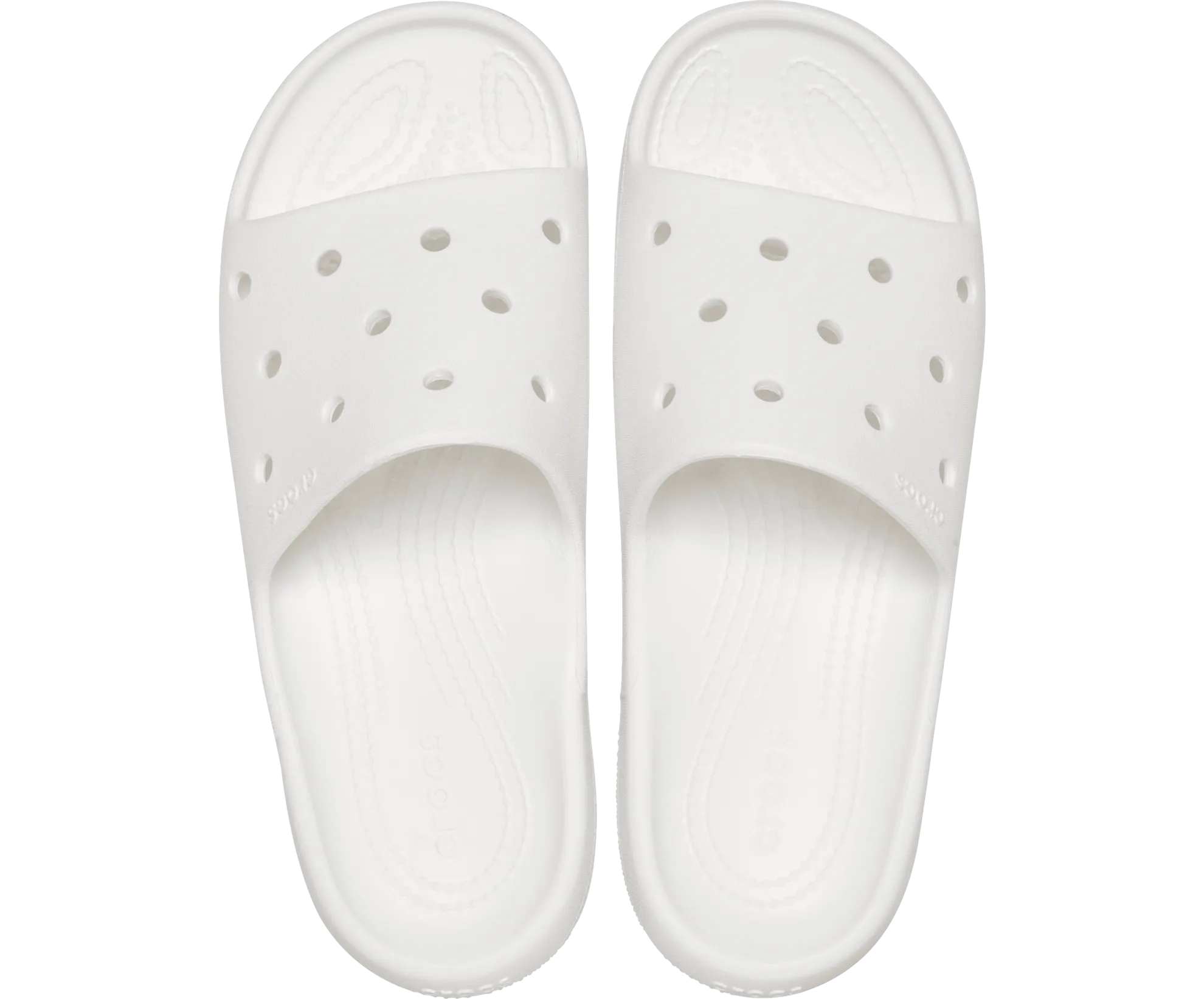 Crocs Unisex Classic 2.0 Slide - White