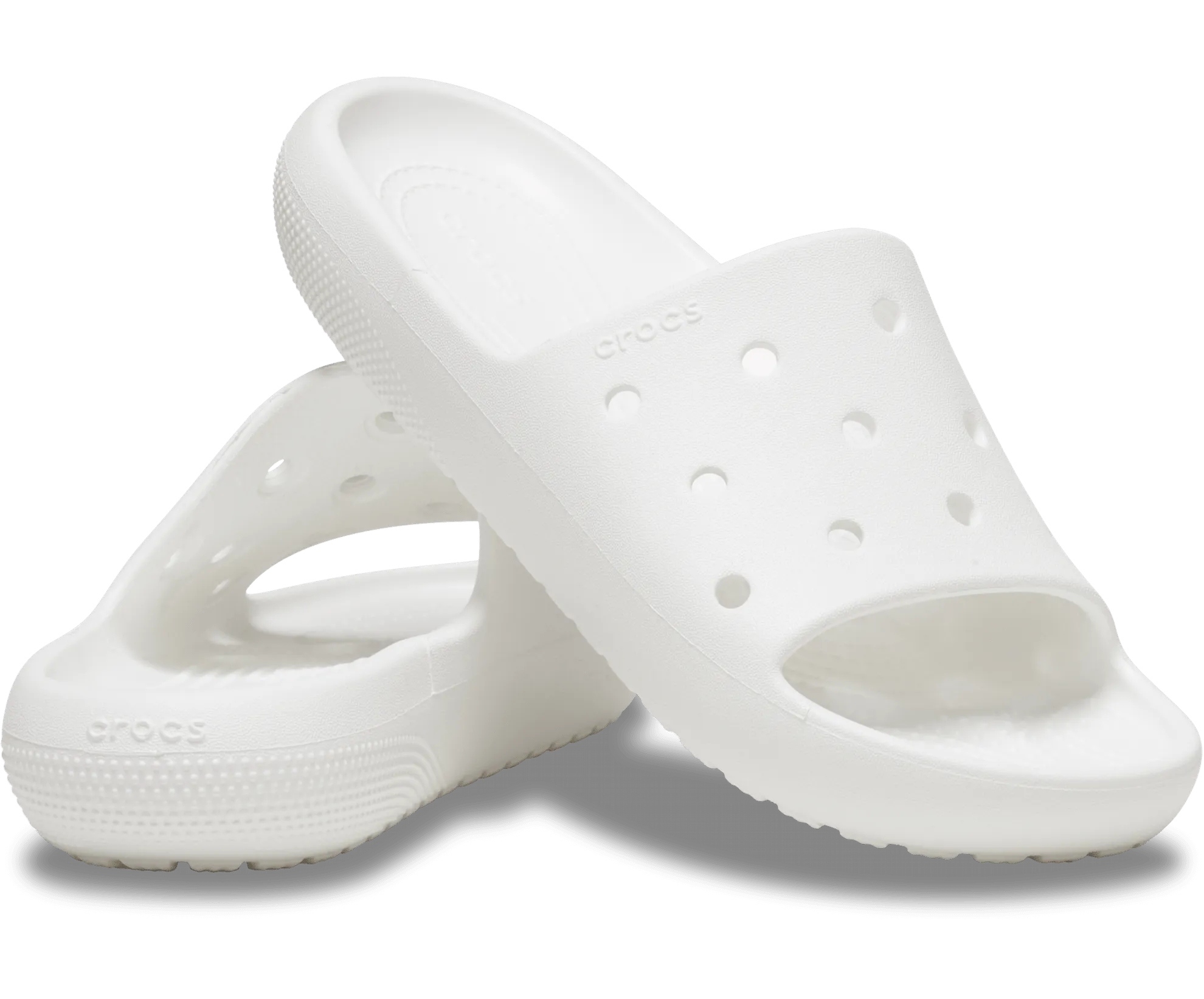 Crocs Unisex Classic 2.0 Slide - White