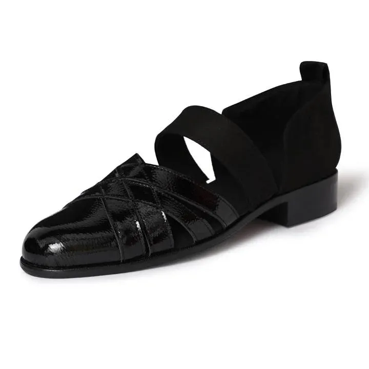 ETHNO - BLACK SANDAL SHOE