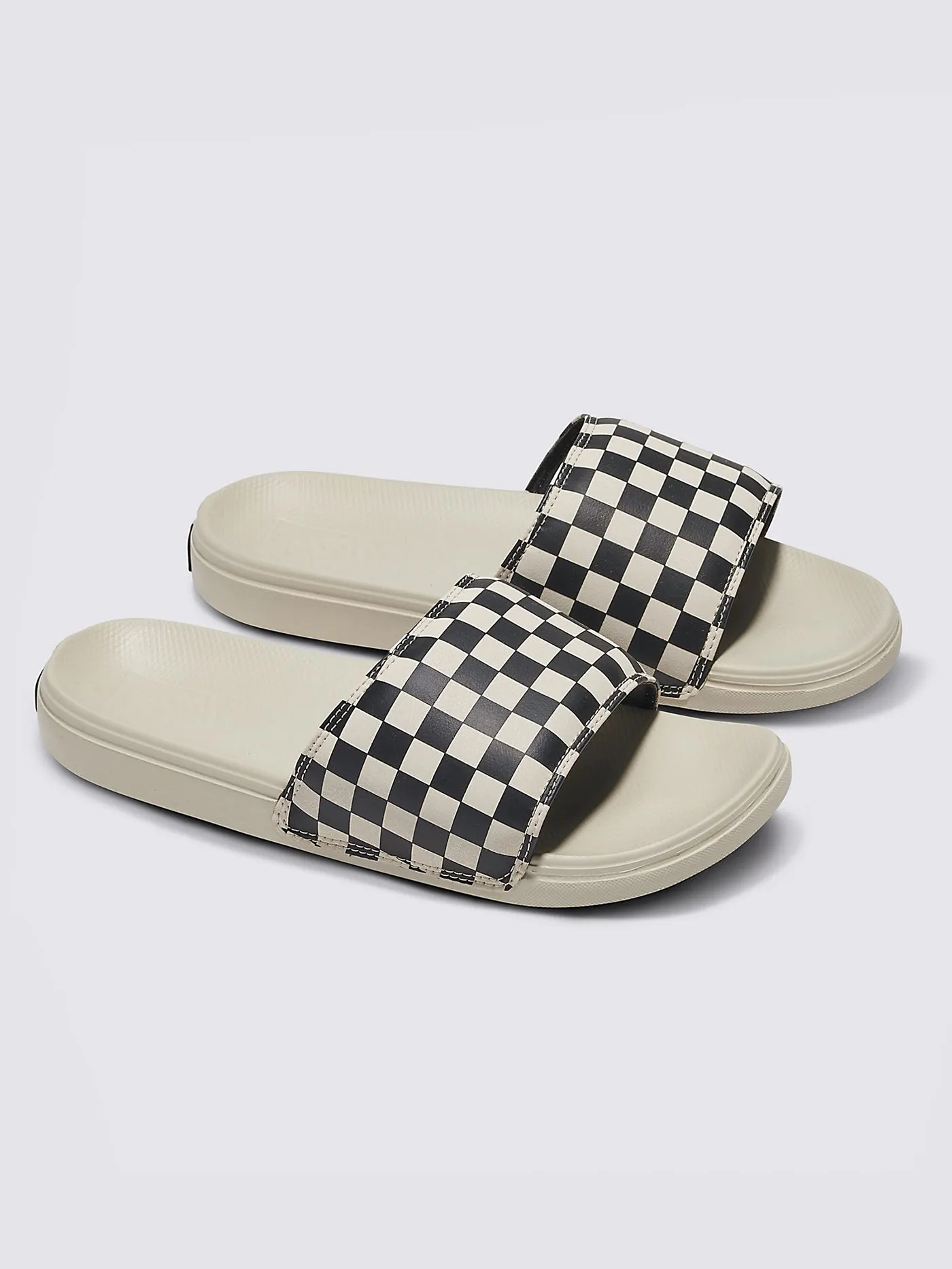 La Costa Slide-On Checkerboard Rainy Day Sandals