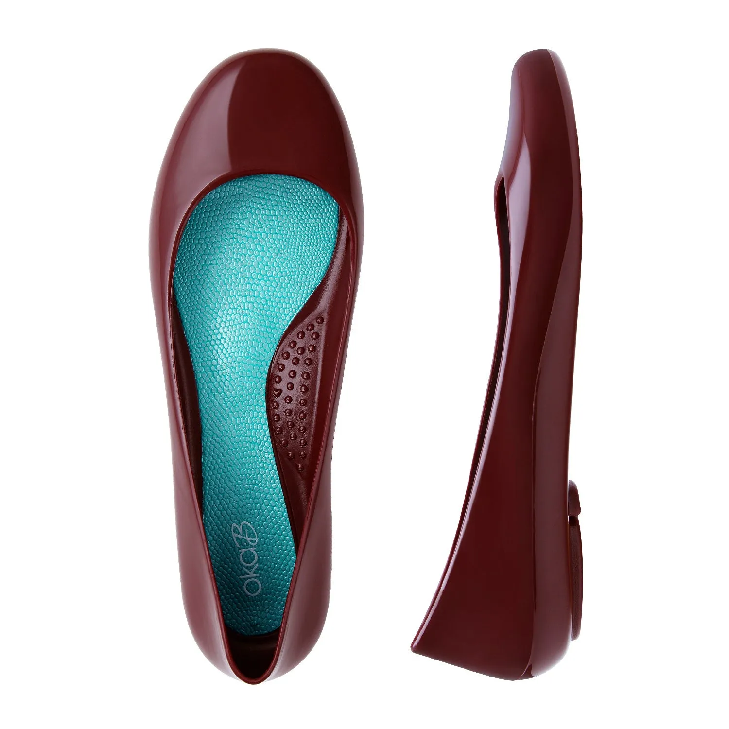 Taylor Shiny Ballet Flats