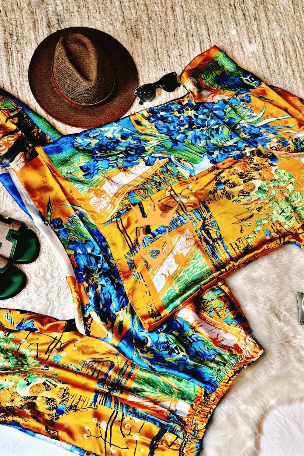 Ultimate Luxury Men's Rave Wear: Silk Set for Unmatched Style and Comfort