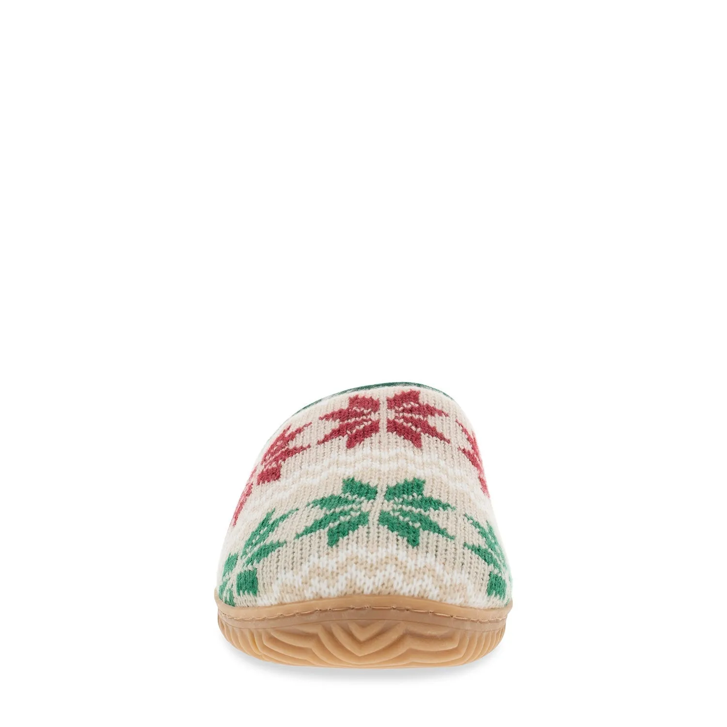 Women's Graphic Holiday Party Slipper - Oat